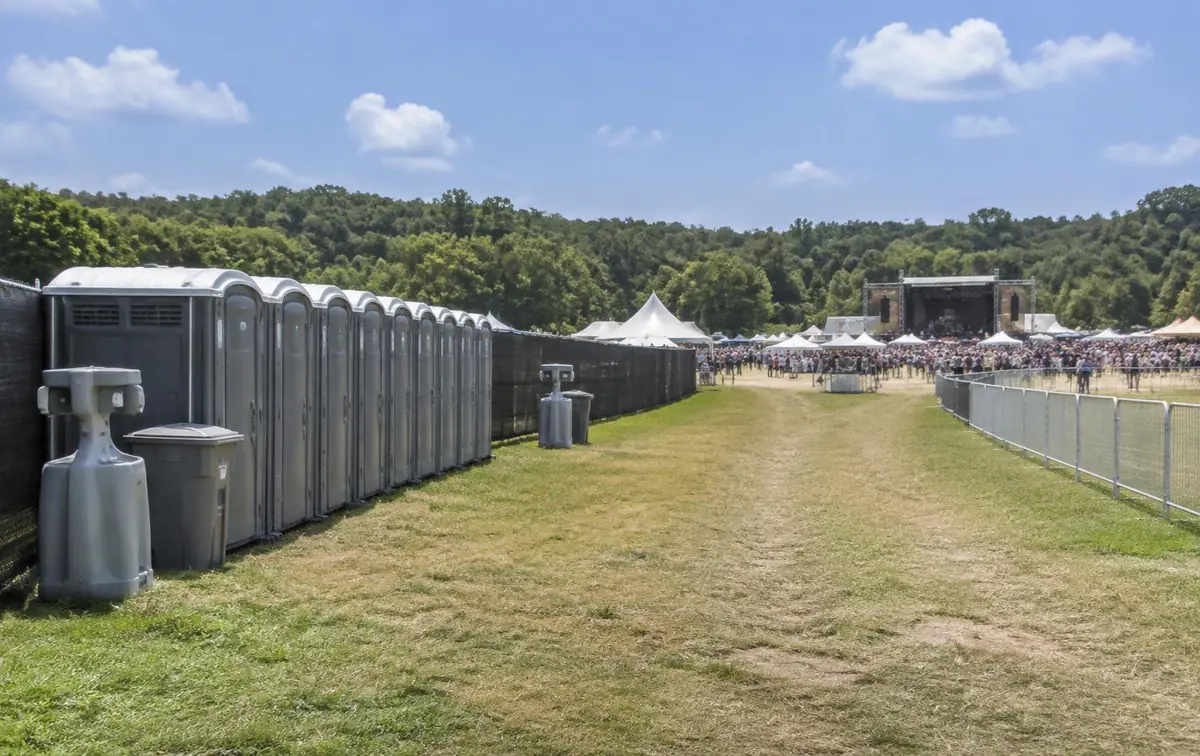 Festival portable toilet planning